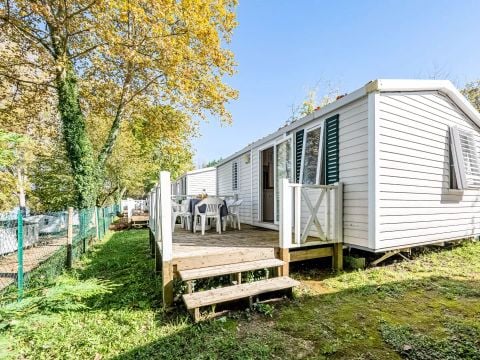 MOBILHOME 6 personnes - vue rivière 3 Pièces 4/6 Personnes Climatisé