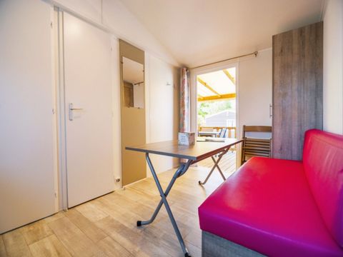 MOBILHOME 2 personnes - Mitoyen - 1 Chambre mitoyen 2 Personnes