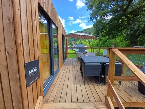 LODGE 4 personnes - MobiWood ECO LODGE 36m² + Terrasse "non-couverte" FLO1