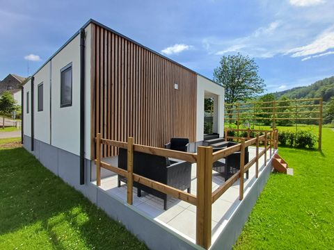 BUNGALOW 4 personnes - Mobilina ECO LODGE 36m² + TERRASSE COUVERTE 18m2 FLO2