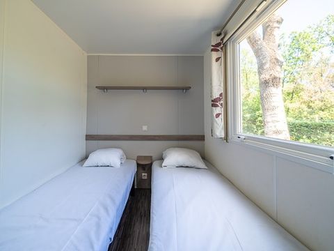 MOBILHOME 6 personnes - Mobil-home | Comfort | 2 Ch. | 4/6 Pers. | Terrasse surélevée | Clim.