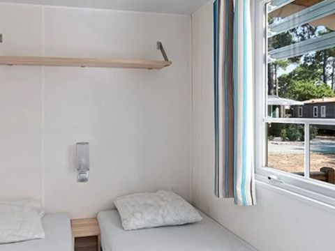 MOBILHOME 6 personnes - Mobil-home | Comfort | 3 Ch. | 6 Pers. | Terrasse surélevée | Clim.