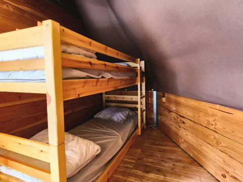 TENTE 4 personnes - Tipi 3 Pièces 4 Personnes (2 Adultes + 2 Enfants) Sans Sanitaire