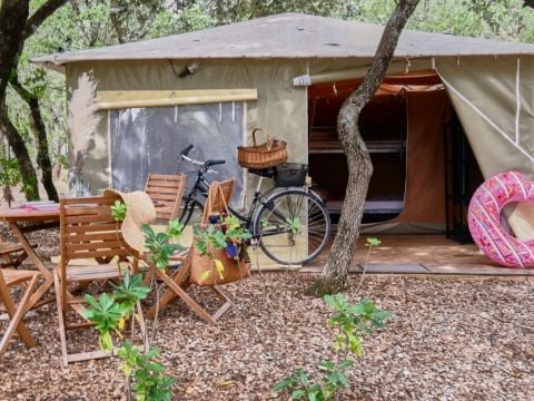 BUNGALOW TOILÉ 5 personnes - SANS SANITAIRES