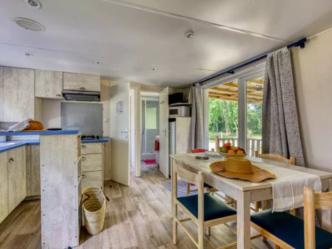 MOBILHOME 8 personnes - Premium 4 Pièces 8 Personnes Côté Etang