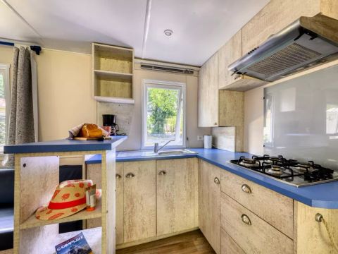 MOBILHOME 8 personnes - Premium 4 Pièces 8 Personnes Côté Etang