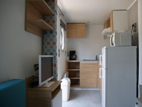 MOBILHOME 4 personnes - Mobile-home Aglandau Confort 20m² - 1 chambre - terrasse semi-couverte -