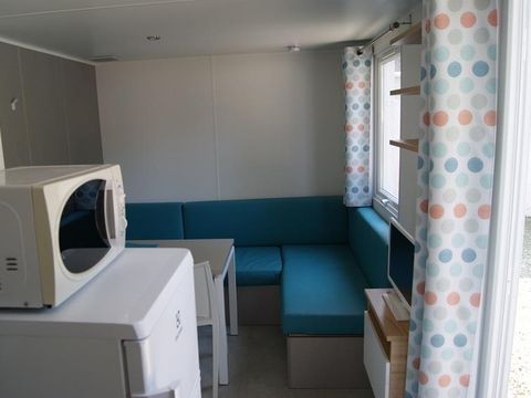 MOBILHOME 4 personnes - Mobile-home Aglandau Confort 20m² - 1 chambre - terrasse semi-couverte -