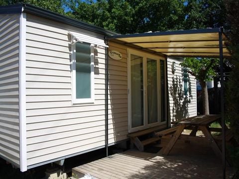 MOBILHOME 6 personnes - Mobile-home Cayanne Standard 31m² - 2 chambres - terrasse semi-couverte -