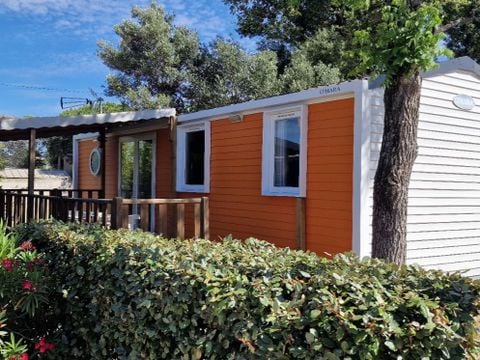 MOBILHOME 6 personnes - Mobile-home Grassois Confort 33m² - 3 chambres -  terrasse semi-couverte - clim -