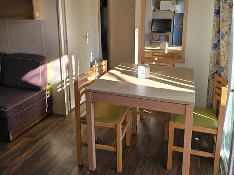 MOBILHOME 6 personnes - Mobile-home Cigalou Premium 34m² - 3 chambres - terrasse semi-couverte - clim -