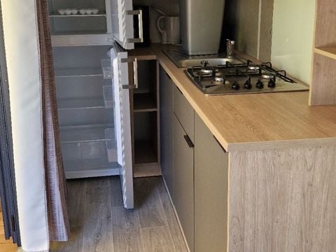 MOBILHOME 6 personnes - Mobile-home Riviera Premium 34m² - 3 chambres - terrasse semi-couverte - clim -