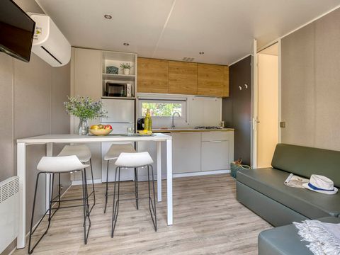 MOBILHOME 4 personnes - Cottage Privilège Plus TV Clim - 2 Ch / 2 Sdb - 4 personnes