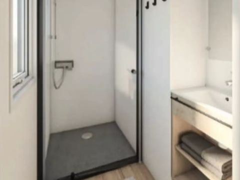 MOBILHOME 8 personnes - Cottage Privilège  4 Pièces 6/8 Personnes Climatisé + TV