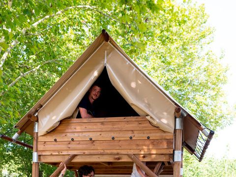 HÉBERGEMENT INSOLITE 2 personnes - Bivouac sur pilotis