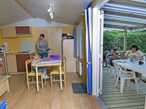 MOBILHOME 4 personnes - 3 pièces