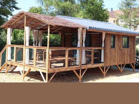 LODGE 2 personnes - Cabane Lodge duo SPA (17 m² - 1 ch)