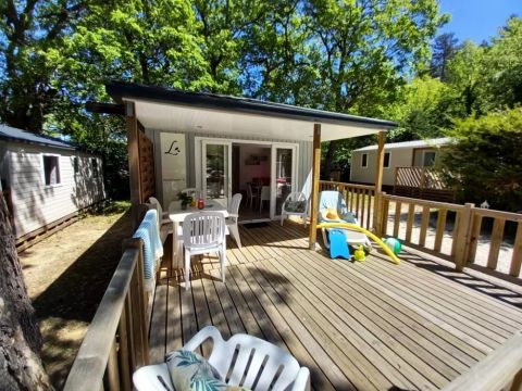 MOBILHOME 5 personnes - Cottage Provence 3 Pièces 5 Personnes Climatisé