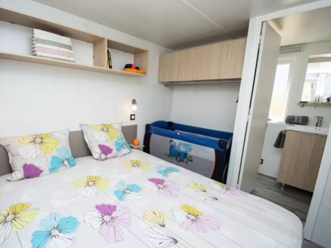 MOBILHOME 4 personnes - Cottage Romarin 3 Pièces 4 Personnes Climatisé Spa Privatif