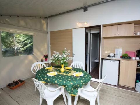 MOBILHOME 4 personnes - Cottage Capucine 3 Pièces 4 Personnes Sans Sanitaire