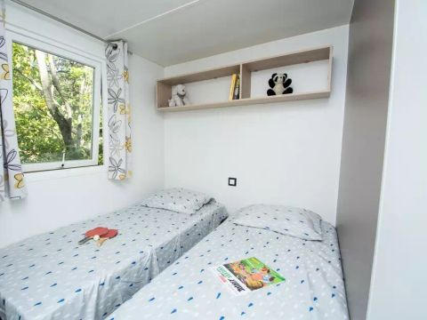 MOBILHOME 6 personnes - Cottage Romarin 4 Pièces 6 Personnes Climatisé Spa Privatif